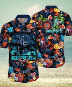 MLB Detroit Tigers Hawaiian Shirt Pitch Perfect Style For Sports Fans