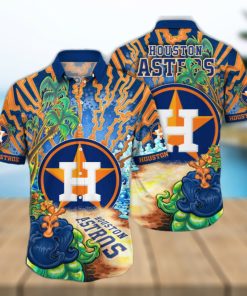 MLB Houston Astros Hawaiian Shirt Diamond Dreamscape For Sports Fans