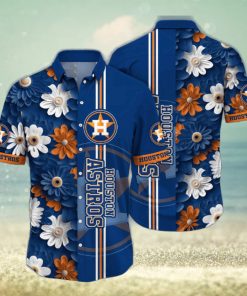 MLB Houston Astros Hawaiian Shirt Floral Finesse For Sports Fans