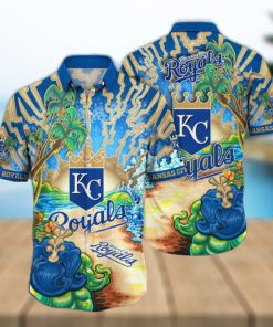 MLB Kansas City Royals Hawaiian Shirt Diamond Dreamscape For Sports Fans