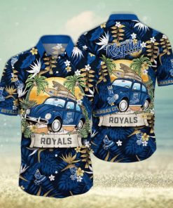 MLB Kansas City Royals Hawaiian Shirt Summer Heatwave For Sports Fans