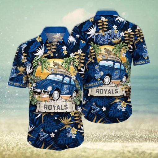 MLB Kansas City Royals Hawaiian Shirt Summer Heatwave For Sports Fans