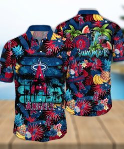 MLB Los Angeles Angels Hawaiian Shirt Pitch Perfect Style For Sports Fans