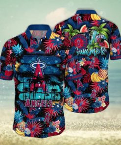 MLB Los Angeles Angels Hawaiian Shirt Pitch Perfect Style For Sports Fans