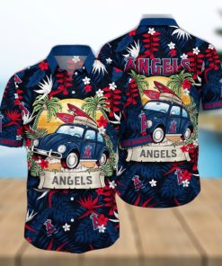 MLB Los Angeles Angels Hawaiian Shirt Summer Heatwave For Sports Fans