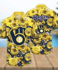 MLB Milwaukee Brewers Hawaiian Shirt Hitting Fashion Highs For Fans