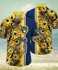 MLB Milwaukee Brewers Hawaiian Shirt Steal The Bases Steal The Show For Fans