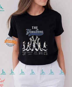 MLB New York Yankees The Legends Abbey Road Signatures 2024 T Shirt