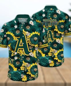 MLB Oakland Athletics Hawaiian Shirt Hitting Fashion Highs For Fans