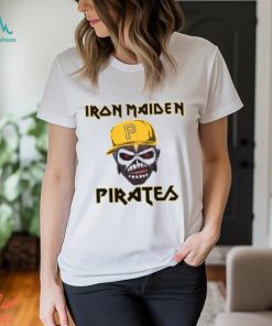 MLB Pittsburgh Pirates Iron Maiden Rock Band Music Baseball Sports T Shirt