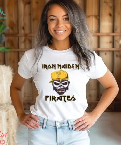 MLB Pittsburgh Pirates Iron Maiden Rock Band Music Baseball Sports T Shirt