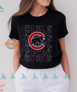 MLB Team Apparel Youth Chicago Cubs Royal Letterman T Shirt