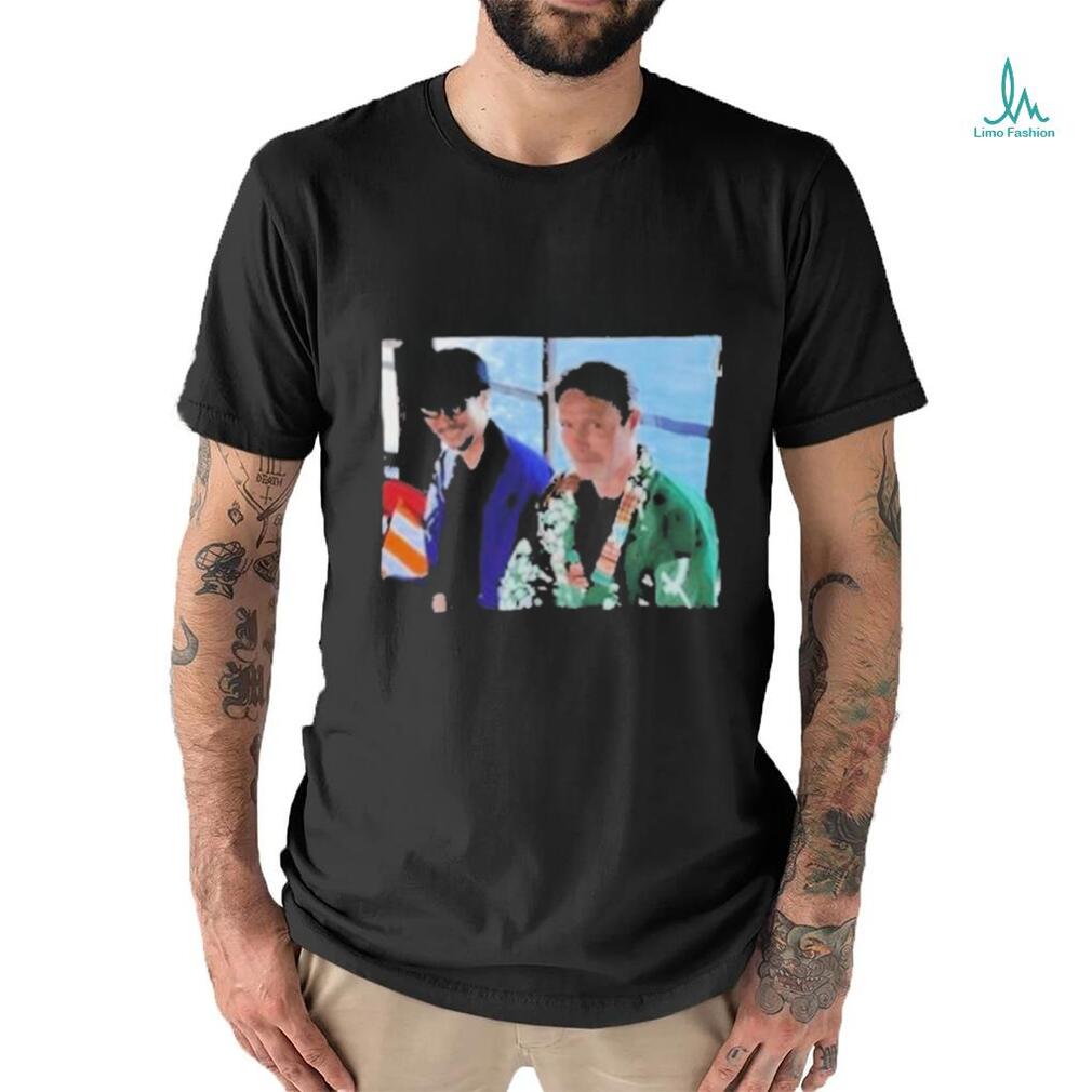 Mads mikkelsen and hideo kojima picture T shirt Mads mikkelsen and hideo kojima picture T shirt