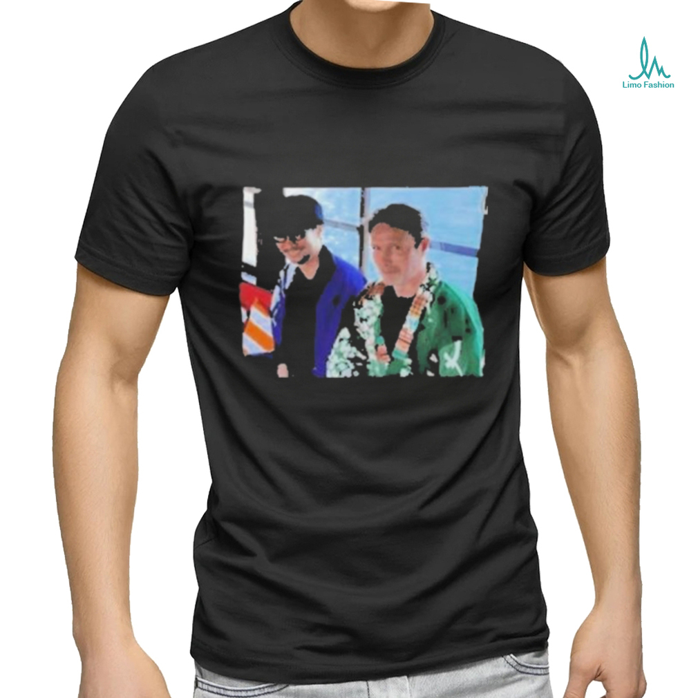 Mads mikkelsen and hideo kojima picture T shirt Mads mikkelsen and hideo kojima picture T shirt