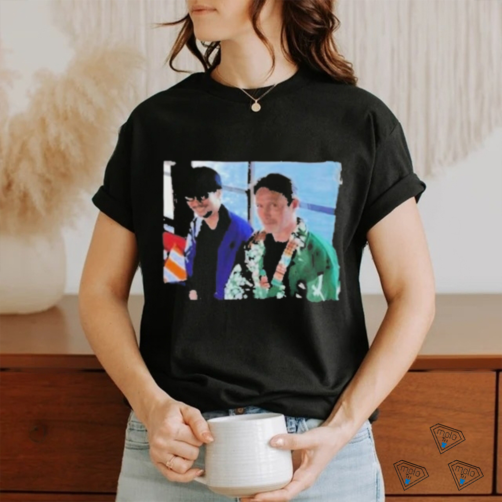 Mads mikkelsen and hideo kojima picture T shirt Mads mikkelsen and hideo kojima picture T shirt