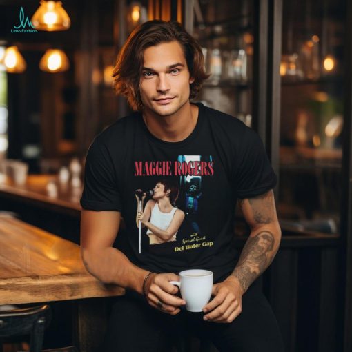 Maggie Rogers Merch Maggie Rogers With Special Guest Del Water Gap Tee shirt