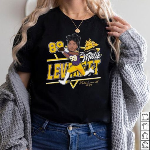 Malik Leverett #89 East Carolina Pirates Signature shirt