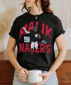 Malik Nabers New York Giants Homage Caricature Player Tri Blend T Shirt