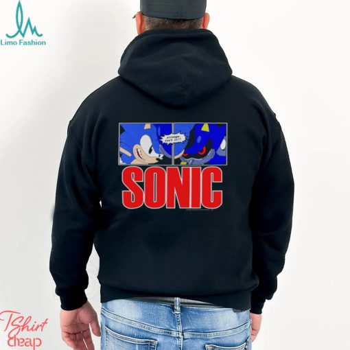 Mamonoworld Sonic Strange Isn’t It Shirt