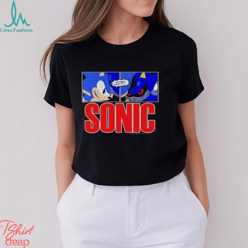 Mamonoworld Sonic Strange Isn’t It Shirt