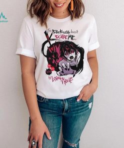 Mana Akainu The Darkness Doesn’t Scare Me Is Losing Myself shirt, hoodie, sweater, long sleeve and tank top Mana Akainu The Darkness Doesn’t Scare Me Is Losing Myself shirt