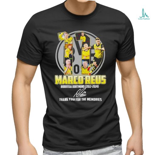 Marco Reus Borussia Dortmund 2012 2024 thank you for the memories shirt