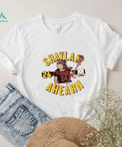 Maryland Terrapins Lacrosse Shaylan Ahearn 24 shirt