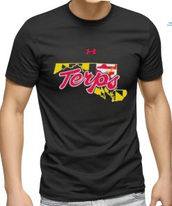 Maryland Terrapins Under Armour Terps Pride Script T Shirt