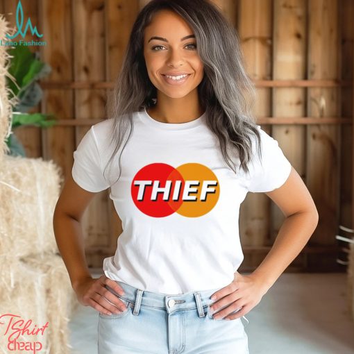 Master card thief shirt