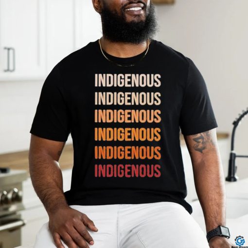 Matisyahu Indigenous Repeated Word Shirt