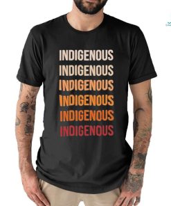 Matisyahu Indigenous Repeated Word Shirt