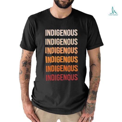 Matisyahu Indigenous Repeated Word Shirt