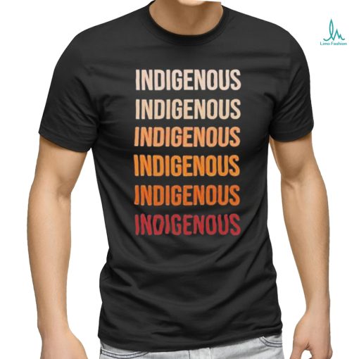 Matisyahu Indigenous Repeated Word Shirt