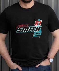 Men's Joe Gibbs Racing Team Collection Black Chandler Smith Quick Tie Car T Shirt