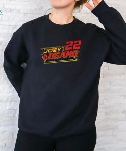 Men’s Joey Logano Team Penske Gray 2024 NASCAR Cup Series Schedule T Shirt
