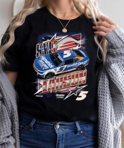 Men's Kyle Larson Hendrick Motorsports Team Collection Navy Hendrickcars.com Patriotic Car T Shirt