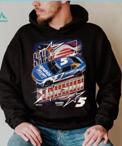 Men's Kyle Larson Hendrick Motorsports Team Collection Navy Hendrickcars.com Patriotic Car T Shirt