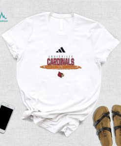 Men’s adidas White Louisville Cardinals Softball Pitcher’s Circle T Shirt