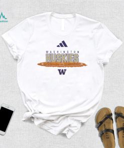 Men’s adidas White Washington Huskies Softball Pitcher’s Circle T Shirt