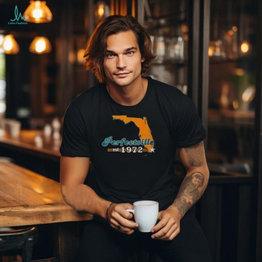 Miami 1972 Perfectville Vintage Football T Shirt