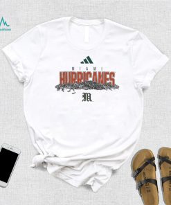 Miami Hurricanes adidas Baseball Sunflower Seeds T Shirt