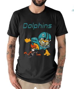 Miami dolphins garfield cat grumpy football player shirt