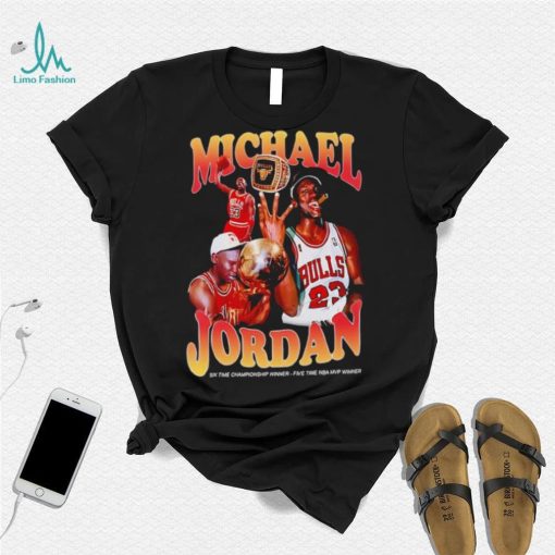 Michael Jordan ring Chicago Bulls six time championship winner five time NBA MVP winner shirt