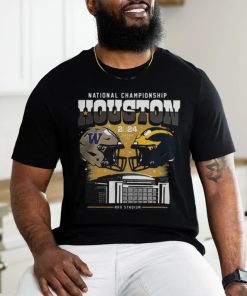 Michigan Vs Washington Football National Championship Game Head to Head Stadium T Shirt