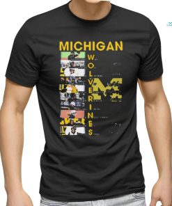 Michigan Wolverines Softball Team Players Signatures Shirt