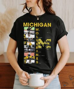 Michigan Wolverines Softball Team Players Signatures Shirt