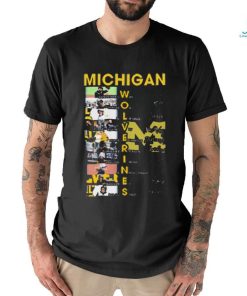 Michigan Wolverines Softball Team Players Signatures Shirt