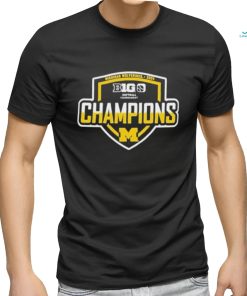 Michigan wolverines blue 84 2024 big ten softball conference tournament champions locker room shirt