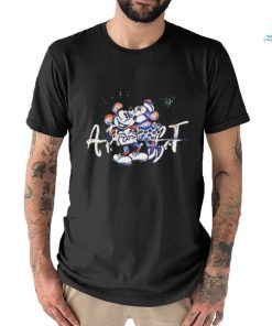 Mickey Mouse & Minnie Mouse Love Draw T shirt