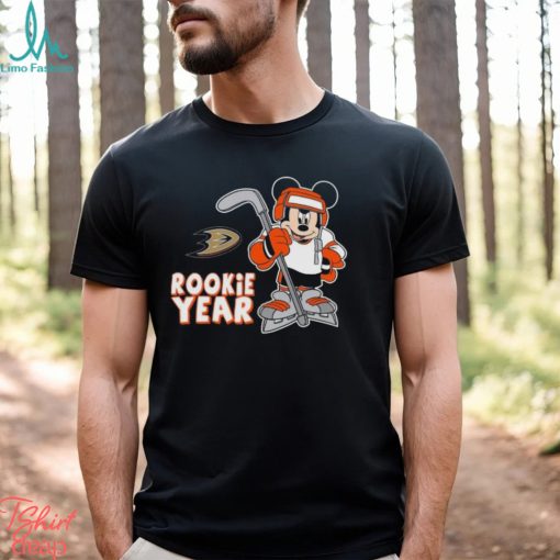 Mickey Mouse Toddler Anaheim Ducks Disney Rookie Year shirt